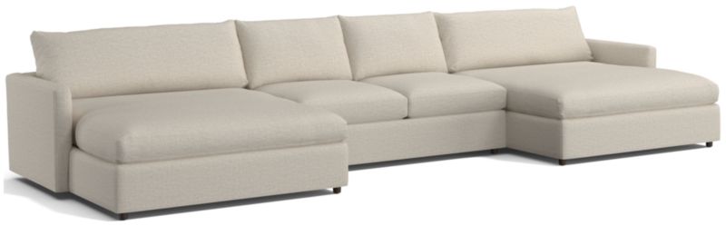 Lounge 3-Piece Double Chaise Sectional Sofa - image 0 of 11