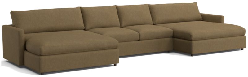 Lounge 3-Piece Double Chaise Sectional Sofa - image 0 of 11