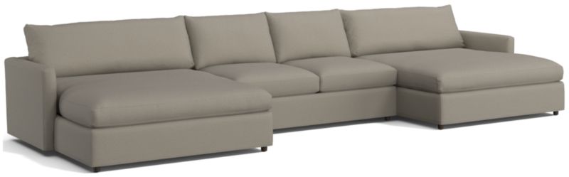 Lounge 3-Piece Double Chaise Sectional Sofa - image 0 of 12