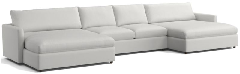 Lounge 3-Piece Double Chaise Sectional Sofa - image 0 of 12