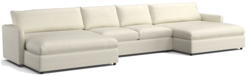 Lounge 3-Piece Double Chaise Sectional Sofa - image 0 of 12