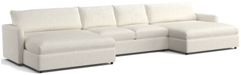 Lounge 3-Piece Double Chaise Sectional Sofa - image 0 of 12