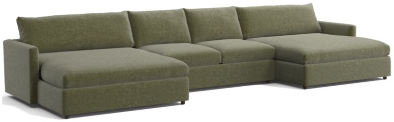 Lounge 3-Piece Double Chaise Sectional Sofa - image 0 of 11