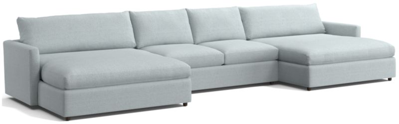 Lounge 3-Piece Double Chaise Sectional Sofa - image 0 of 12