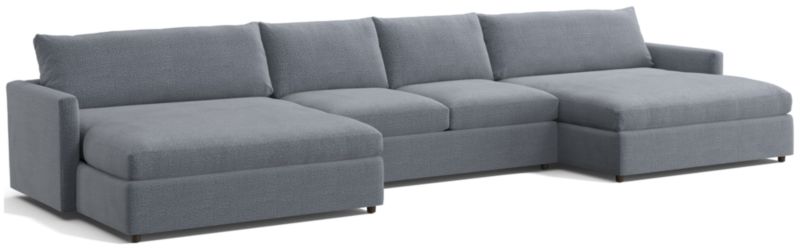 Lounge 3-Piece Double Chaise Sectional Sofa - image 0 of 12