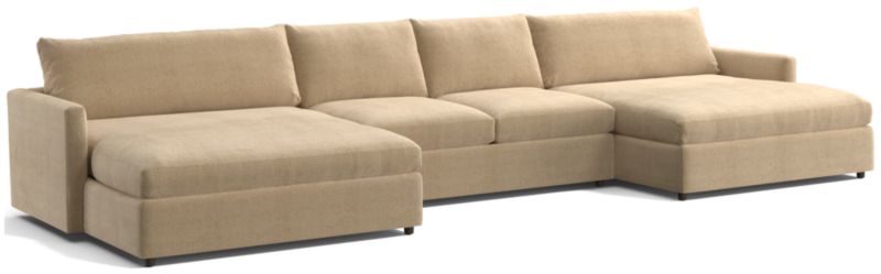 Lounge 3-Piece Double Chaise Sectional Sofa - image 0 of 11