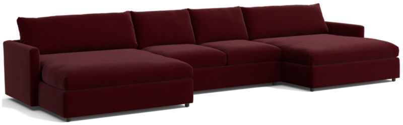 Lounge 3-Piece Double Chaise Sectional Sofa - image 0 of 11