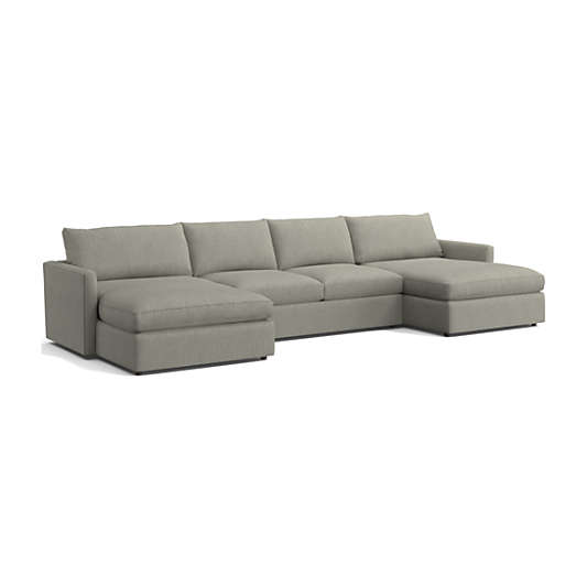 Lounge 3-Piece Double Chaise Sectional