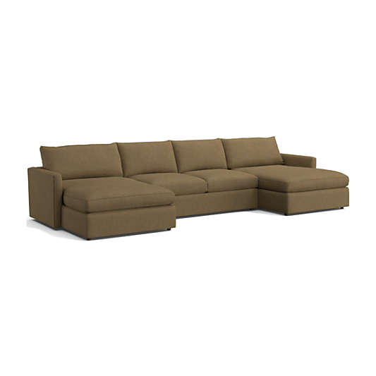 Lounge 3-Piece Double Chaise Sectional