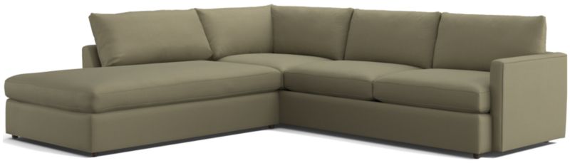 Lounge 2-Piece Left-Arm Bumper Sectional Sofa - image 0 of 11