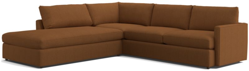 Lounge 2-Piece Left-Arm Bumper Sectional Sofa - image 0 of 16