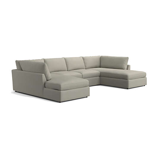 Lounge 3-Piece U-Shaped Sectional Sofa