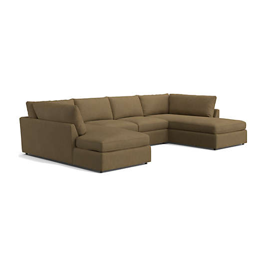 Lounge 3-Piece U-Shaped Sectional Sofa