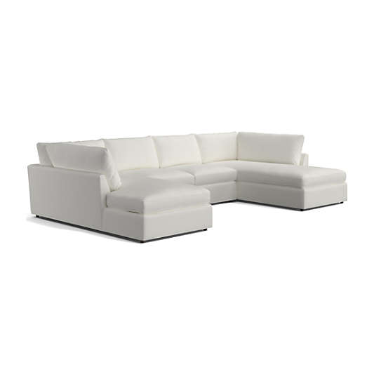 Lounge 3-Piece U-Shaped Sectional Sofa