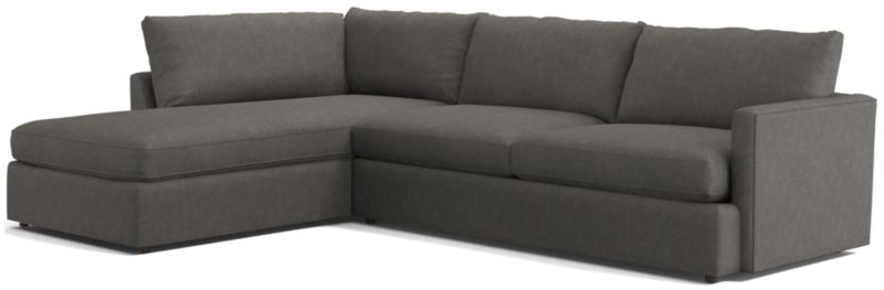 Lounge 2-Piece L-Shaped Sectional Sofa with Left-Arm Bumper - image 0 of 11