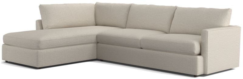 Lounge 2-Piece L-Shaped Sectional Sofa with Left-Arm Bumper - image 0 of 11