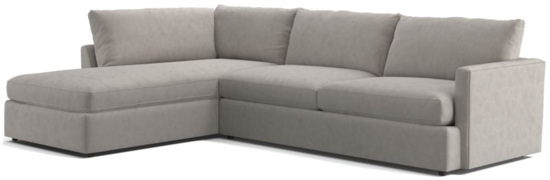 Lounge 2-Piece L-Shaped Sectional Sofa with Left-Arm Bumper - image 0 of 13