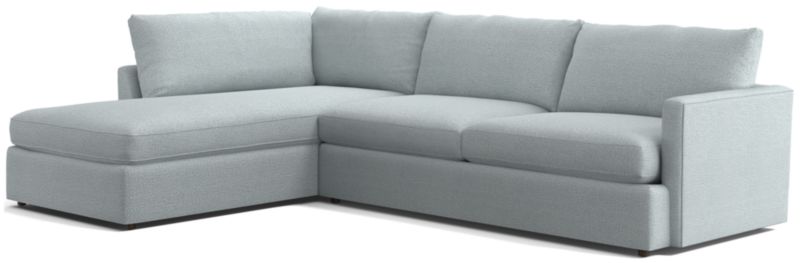 Lounge 2-Piece L-Shaped Sectional Sofa with Left-Arm Bumper - image 0 of 12