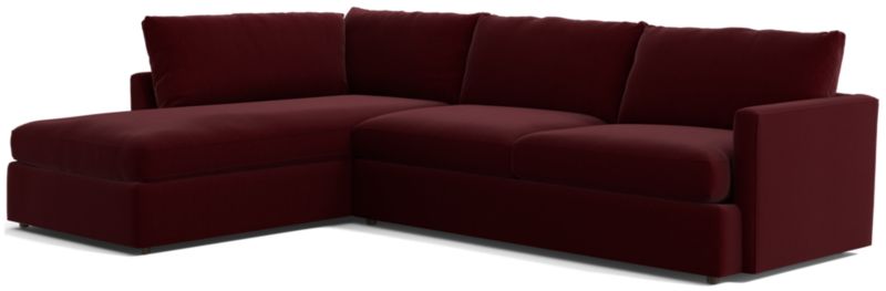 Lounge 2-Piece L-Shaped Sectional Sofa with Left-Arm Bumper - image 0 of 12