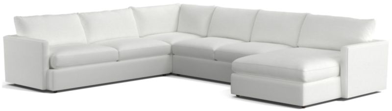 Lounge 4-Piece L-Shaped Sectional Sofa with Right-Arm Storage Chaise - image 0 of 13