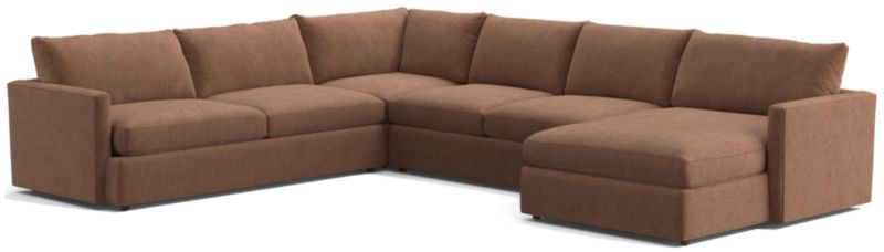 Lounge 4-Piece L-Shaped Sectional Sofa with Right-Arm Storage Chaise - image 0 of 12