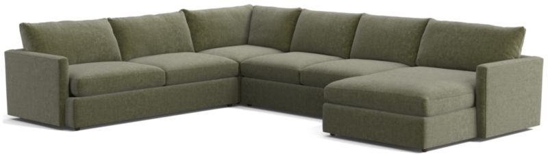 Lounge 4-Piece L-Shaped Sectional Sofa with Right-Arm Storage Chaise - image 0 of 12