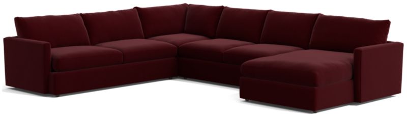 Lounge 4-Piece L-Shaped Sectional Sofa with Right-Arm Storage Chaise - image 0 of 12