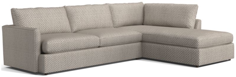 Lounge 2-Piece L-Shaped Sofa with Right-Arm Bumper - image 0 of 11