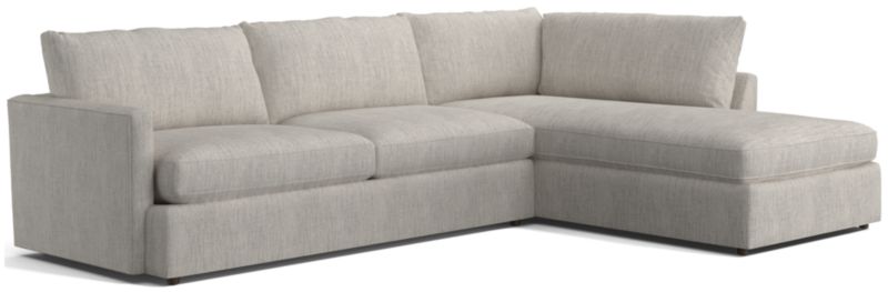 Lounge 2-Piece L-Shaped Sofa with Right-Arm Bumper - image 0 of 13