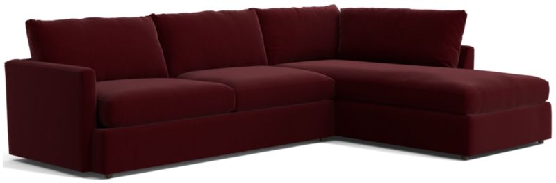 Lounge 2-Piece L-Shaped Sofa with Right-Arm Bumper - image 0 of 12