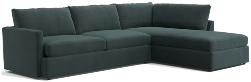 Lounge 2-Piece L-Shaped Sofa with Right-Arm Bumper - image 0 of 11