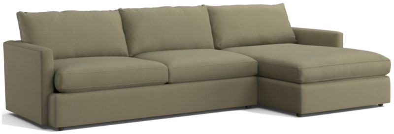 Lounge 2-Piece Sectional Sofa with Right-Arm Storage Chaise - image 0 of 12