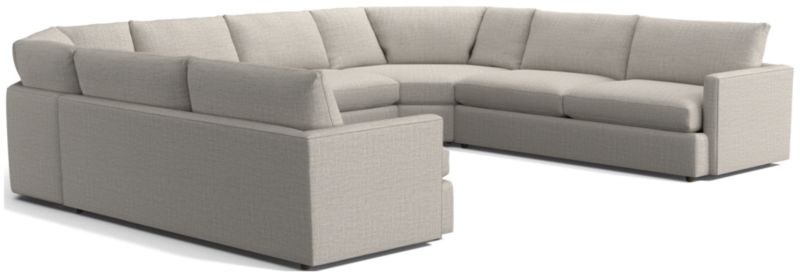 Lounge 5-Piece Wedge Sectional Sofa - image 0 of 15