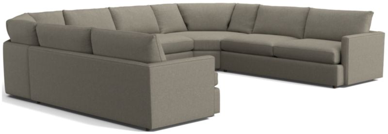 Lounge 5-Piece Wedge Sectional Sofa - image 0 of 15