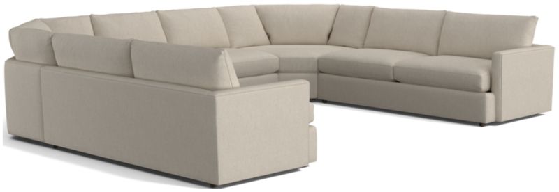 Lounge 5-Piece Wedge Sectional Sofa - image 0 of 15