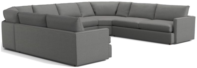 Lounge 5-Piece Wedge Sectional Sofa - image 0 of 12