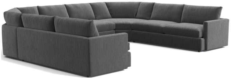 Lounge 5-Piece Wedge Sectional Sofa - image 0 of 12