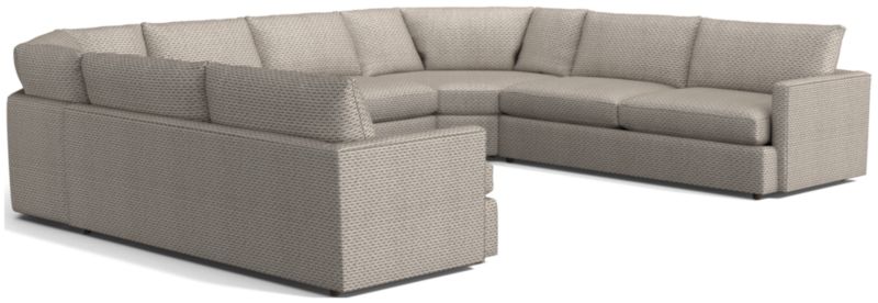 Lounge 5-Piece Wedge Sectional Sofa - image 0 of 15