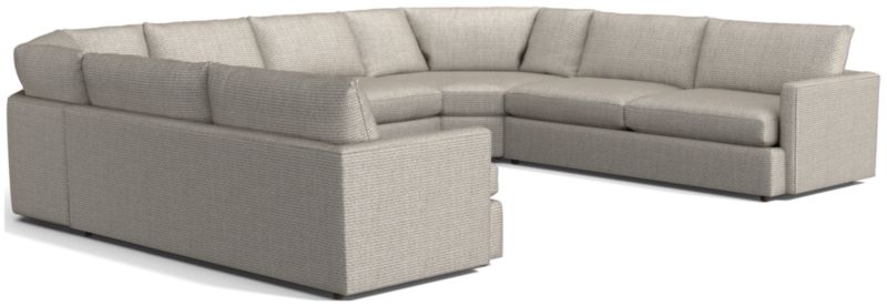 Lounge 5-Piece Wedge Sectional Sofa - image 0 of 12