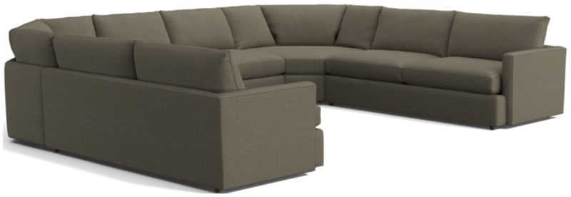 Lounge 5-Piece Wedge Sectional Sofa - image 0 of 12