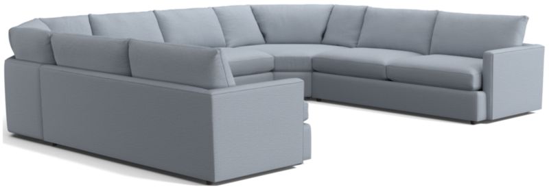 Lounge 5-Piece Wedge Sectional Sofa - image 0 of 12