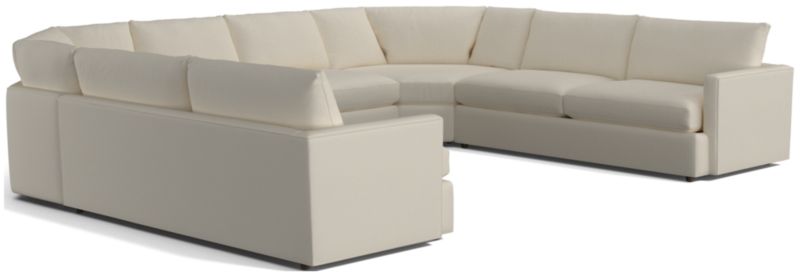 Lounge 5-Piece Wedge Sectional Sofa - image 0 of 12