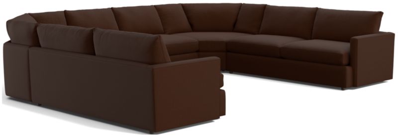 Lounge 5-Piece Wedge Sectional Sofa - image 0 of 12