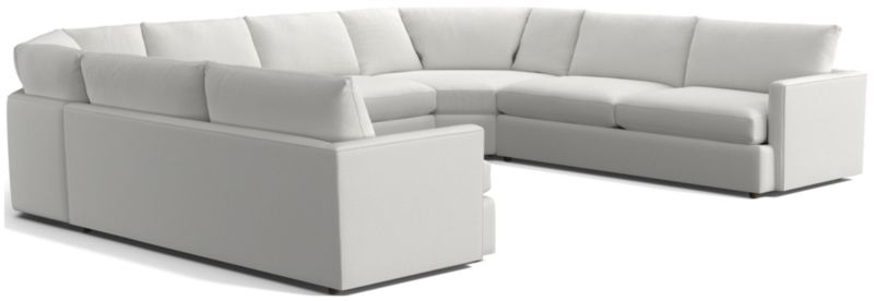 Lounge 5-Piece Wedge Sectional Sofa - image 0 of 12