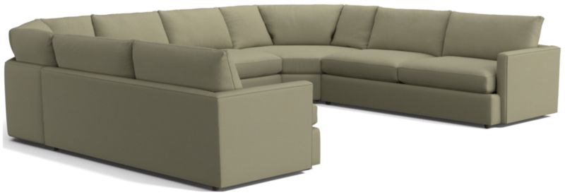 Lounge 5-Piece Wedge Sectional Sofa - image 0 of 15