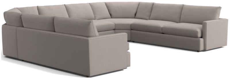 Lounge 5-Piece Wedge Sectional Sofa - image 0 of 12