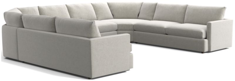 Lounge 5-Piece Wedge Sectional Sofa - image 0 of 15