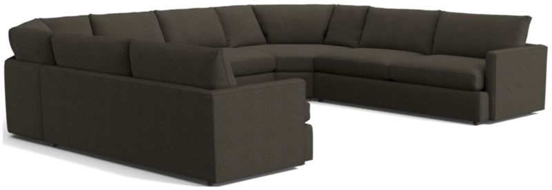 Lounge 5-Piece Wedge Sectional Sofa - image 0 of 12