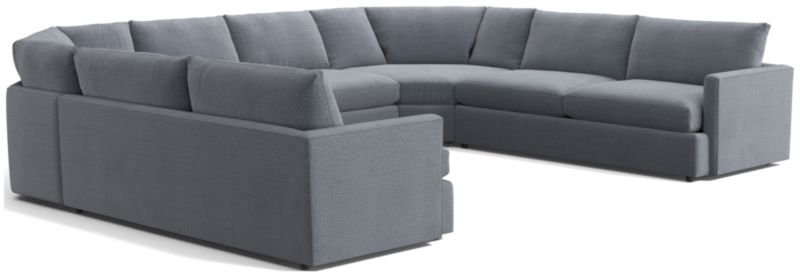 Lounge 5-Piece Wedge Sectional Sofa - image 0 of 13