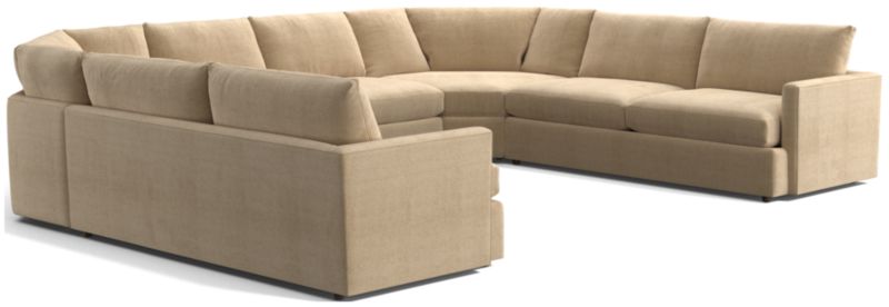 Lounge 5-Piece Wedge Sectional Sofa - image 0 of 12